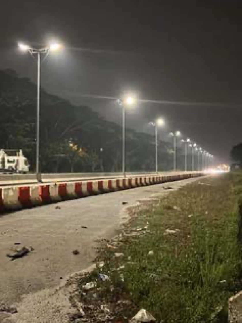 Pulau Kapas solar street lighting